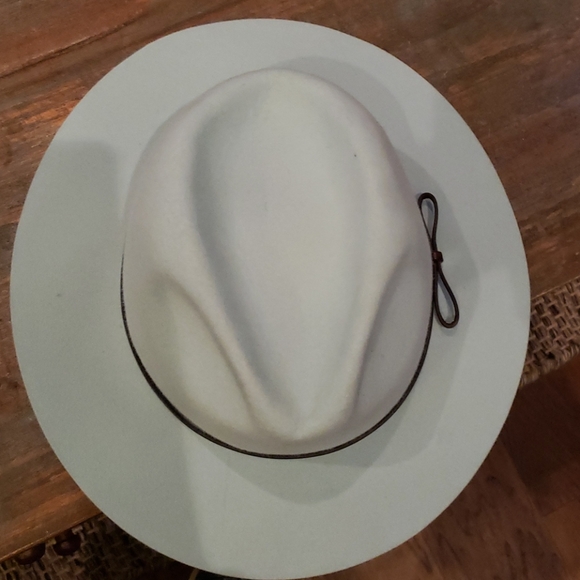 Felt Hat Fedora (light blue) - Picture 2 of 5